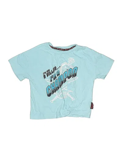 Pre-owned Disney Kids' Short Sleeve T-shirt In Blue