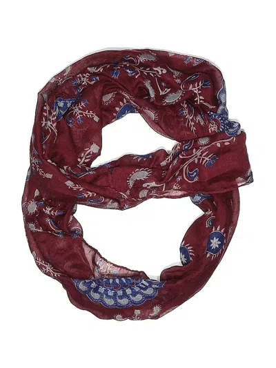 Pre-owned Unbranded Scarf In Red