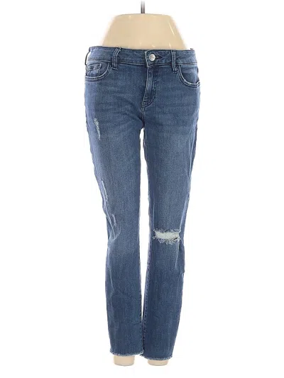 Pre-owned Warp & Weft Jeans In Blue