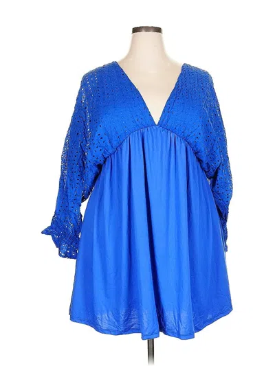 Pre-owned Ninexis Cocktail Dress In Blue