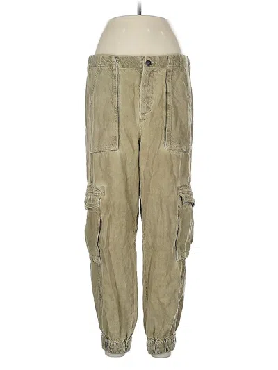 Pre-owned Allsaints Cargo Pants In Green