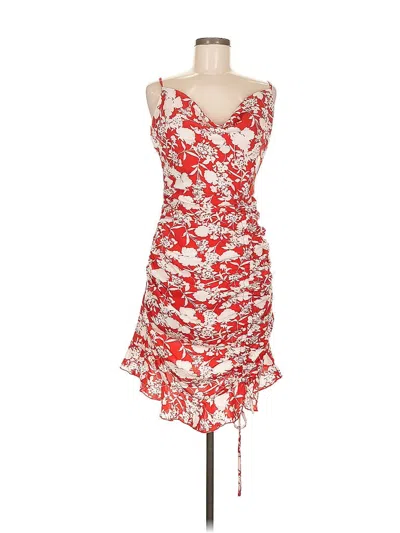 Pre-owned In The Style Cocktail Dress In Red