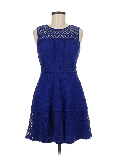 Pre-owned Xhilaration Cocktail Dress In Blue