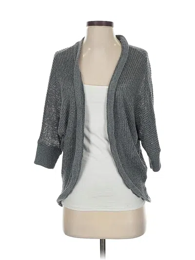 Pre-owned Aéropostale Cardigan Sweater In Gray