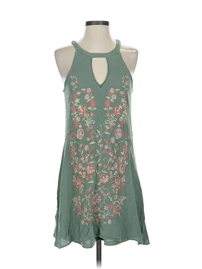 Pre-owned Alya Casual Dress In Green