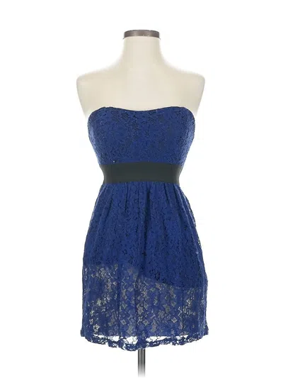 Pre-owned Everly Cocktail Dress In Blue