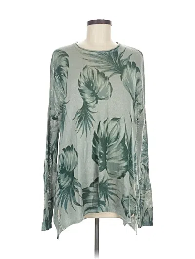 Pre-owned Show Me Your Mumu Pullover Sweater In Green