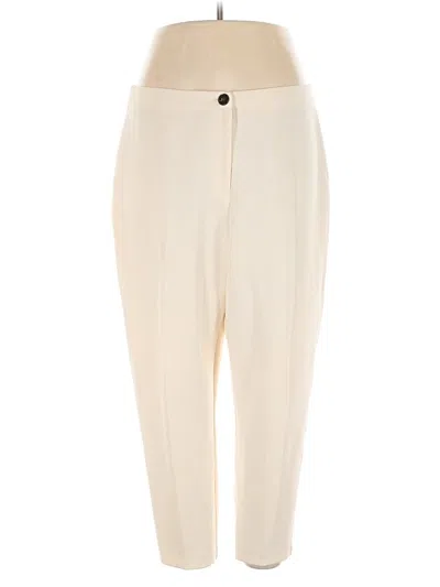 Pre-owned Asos Design Casual Pants In White