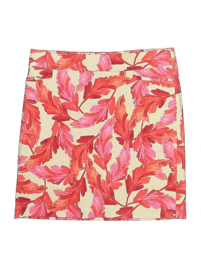 Pre-owned Chico's Casual Skirt In Red