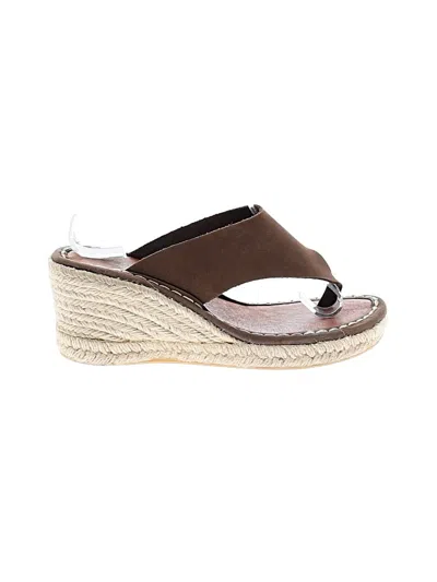 Pre-owned Eddie Bauer Wedges In Brown