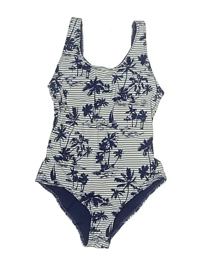 Pre-owned Vineyard Vines One Piece Swimsuit In Blue
