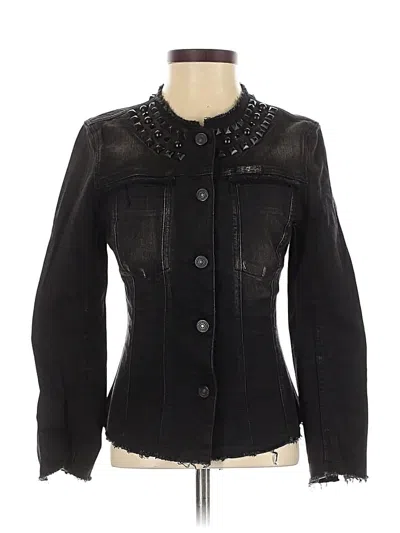 Pre-owned 7 For All Mankind Jacket In Black