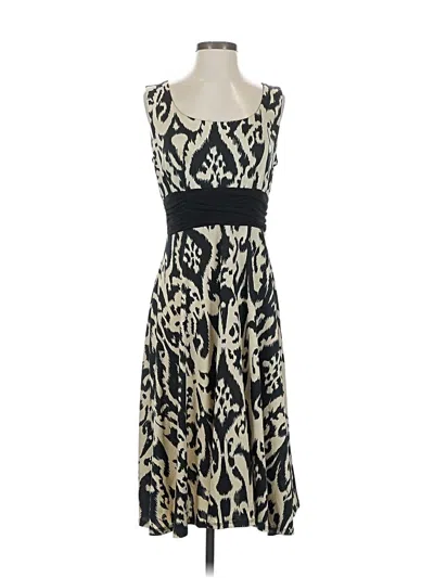 Pre-owned Perceptions Cocktail Dress In Black