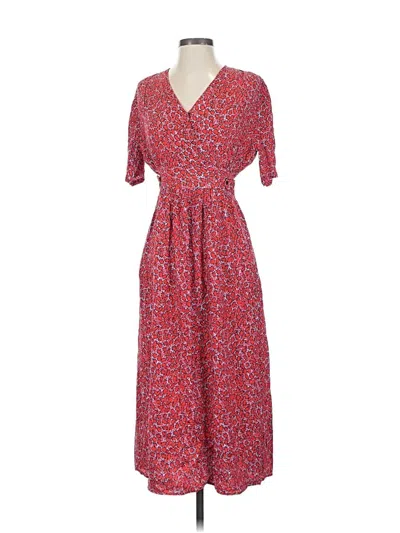 Pre-owned See U Soon Casual Dress In Red