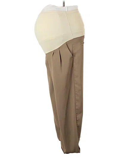 Pre-owned Pink Blush Casual Pants In Brown