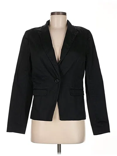 Pre-owned Fashion Blazer Jacket In Black