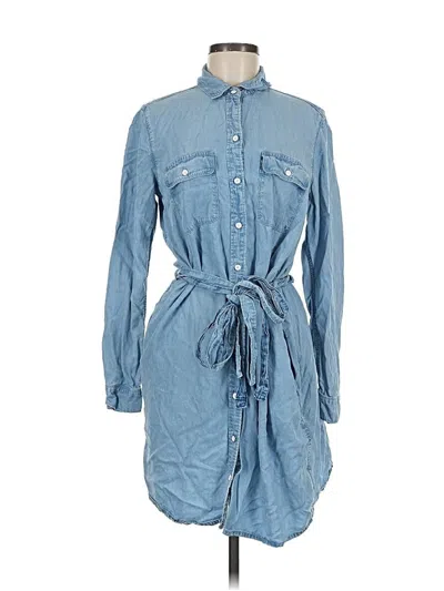 Pre-owned Gap Casual Dress In Blue