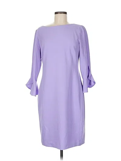 Pre-owned Karl Lagerfeld Casual Dress In Purple