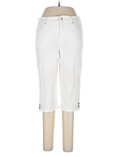 Pre-owned Gloria Vanderbilt Jeans In White
