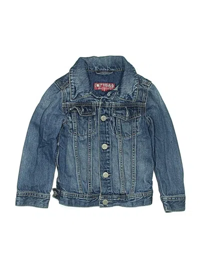 Pre-owned Gap Kids' Denim Jacket In Blue