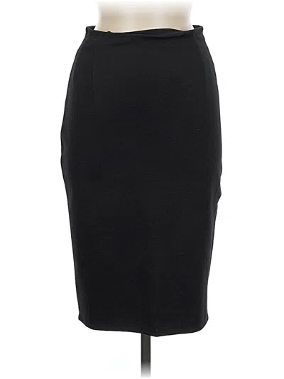 Pre-owned H&m Formal Skirt In Black