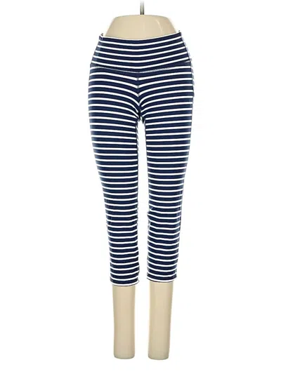 Pre-owned Athleta Leggings In Blue