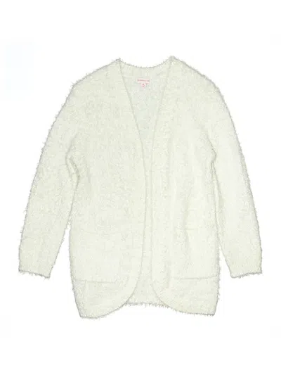 Pre-owned Design History Kids' Cardigan Sweater In White