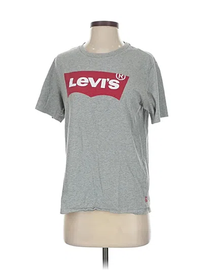 Pre-owned Levi's Short Sleeve T-shirt In Gray