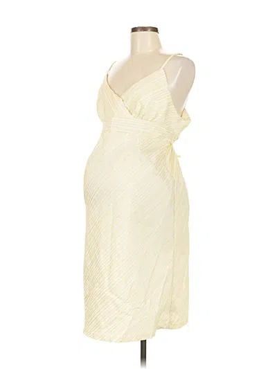 Pre-owned Motherhood Cocktail Dress In White