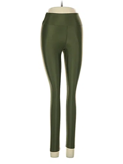 Pre-owned Heroine Sport Active Pants In Green