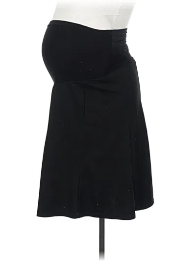 Pre-owned Motherhood Casual Skirt In Black