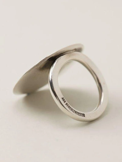 Shop Ann Demeulemeester 'shiny Lens' Ring