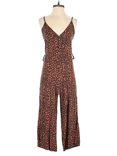 Pre-owned American Eagle Outfitters Jumpsuit In Brown