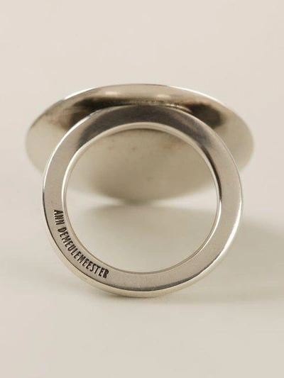 Shop Ann Demeulemeester 'shiny Lens' Ring