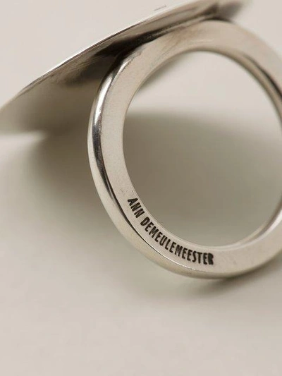 Shop Ann Demeulemeester 'shiny Lens' Ring