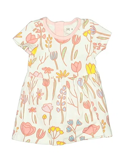 Pre-owned Monica + Andy Babies' Short Sleeve Outfit In White