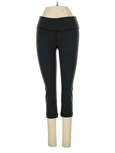 Pre-owned Lululemon Athletica Active Pants In Gray