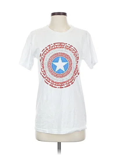 Pre-owned Marvel Short Sleeve T-shirt In White
