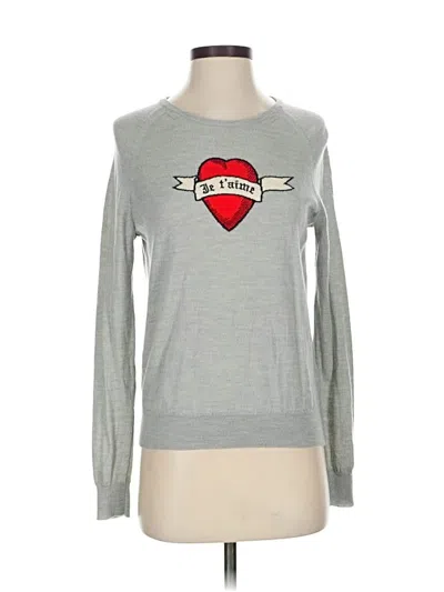 Pre-owned Zadig & Voltaire Pullover Sweater In Silver