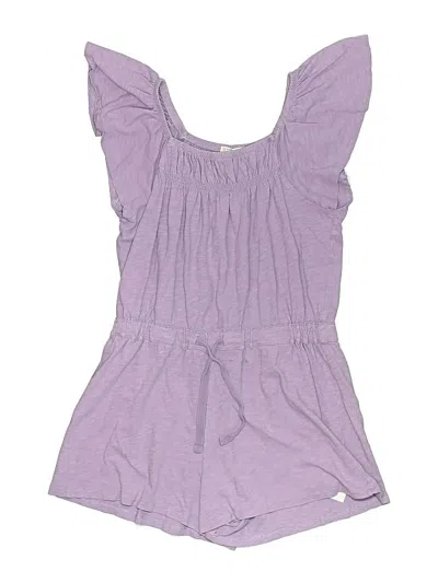 Pre-owned Crewcuts Kids' Dress In Purple