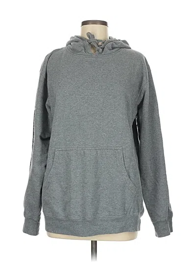 Pre-owned Assorted Brands Pullover Hoodie In Gray
