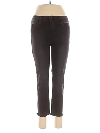 Pre-owned Just Black Jeans In Brown