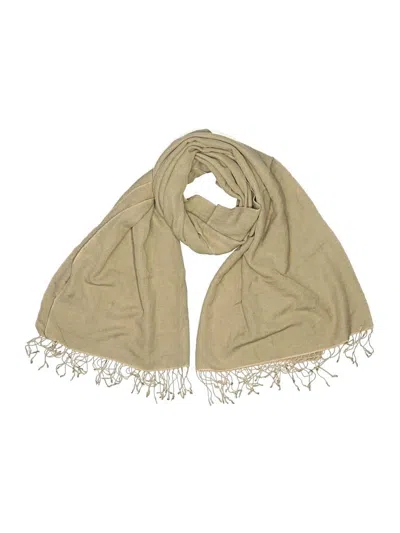 Pre-owned Unbranded Scarf In Brown