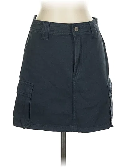 Pre-owned J. Galt Denim Skirt In Blue