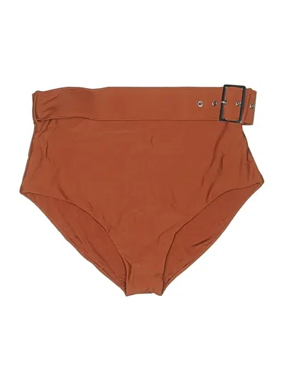 Pre-owned Andrea Iyamah Swimsuit Bottoms In Brown