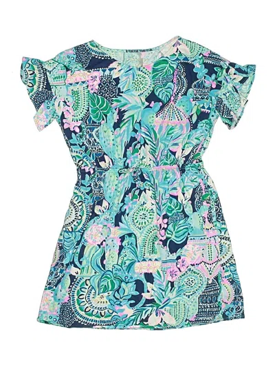 Pre-owned Lilly Pulitzer Kids' Dress In Blue