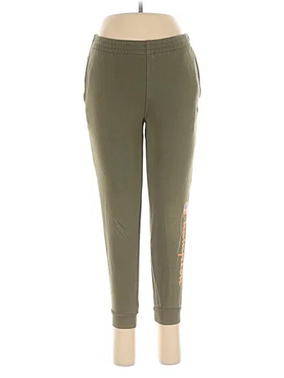 Pre-owned Champion Active Pants In Green