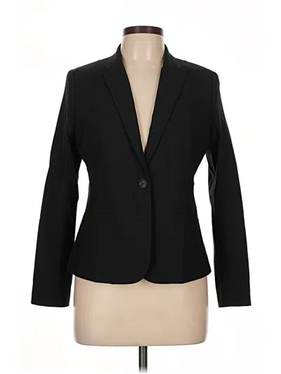 Pre-owned Banana Republic Wool Blazer Jacket In Black
