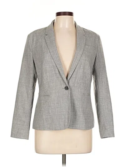 Pre-owned Banana Republic Factory Store Blazer Jacket In Gray