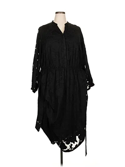 Pre-owned Alfani Casual Dress In Black